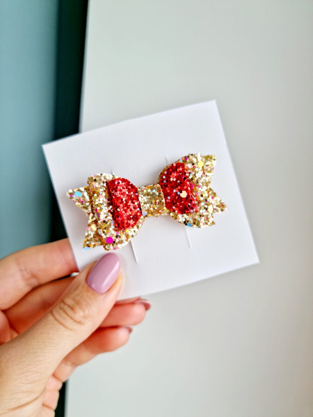 Kroko-klamber kuldne Kroko-klamber kuldne