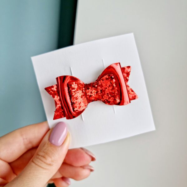 Kroko-klamber punane