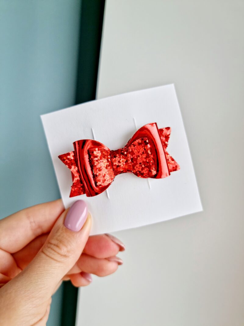 Kroko-klamber punane