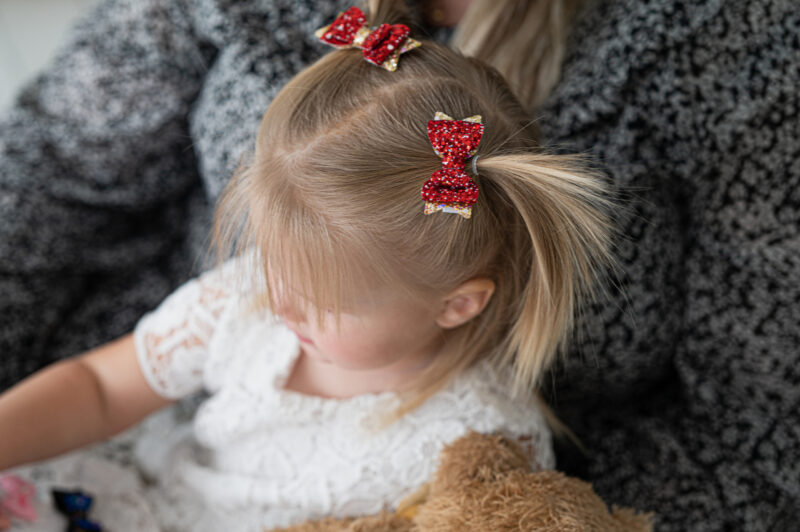 Photo147 Kroko-klamber punane kuldsega