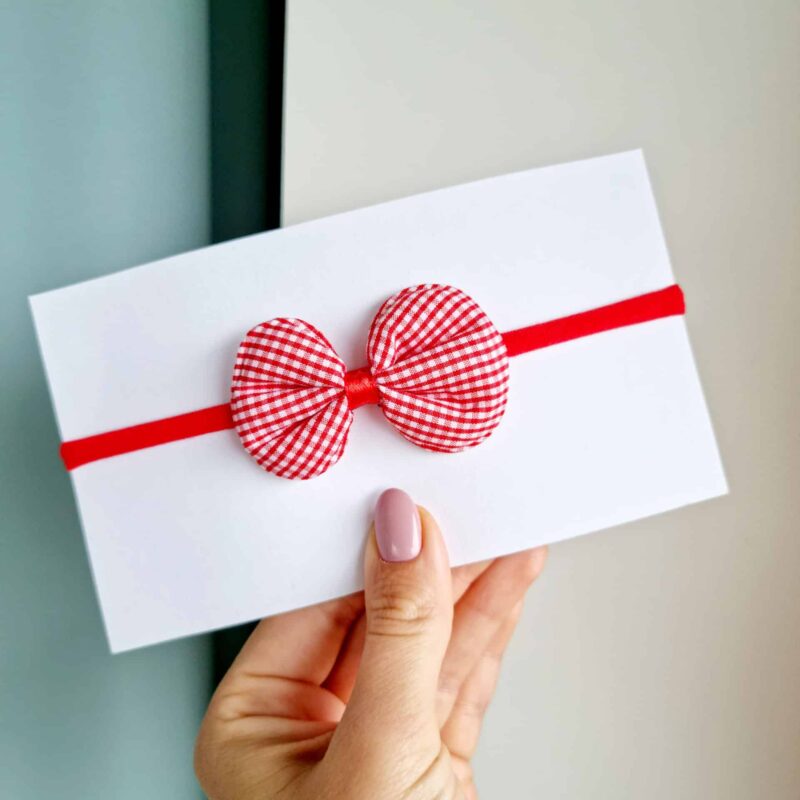 Jõulupeapael punane lipsuga