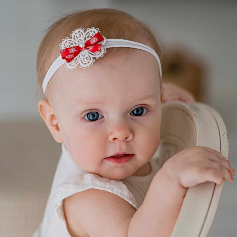 Jõulupeapael lumehelbega