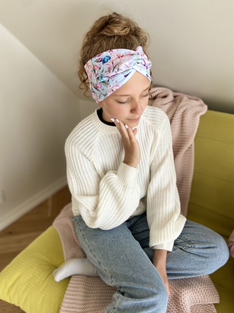 Meriinopeapael roosad õied