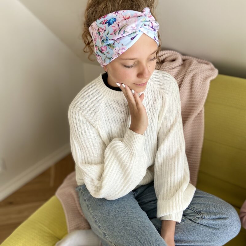 Meriinopeapael roosad õied