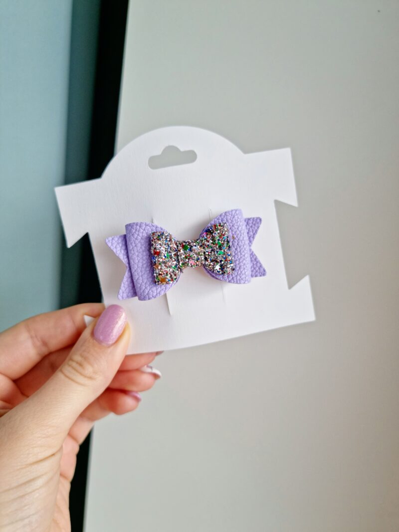 Kroko-klamber lilla sädelev