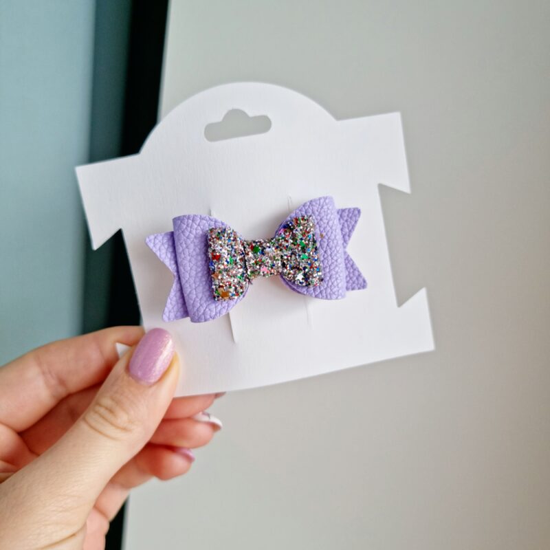 Kroko-klamber lilla sädelev