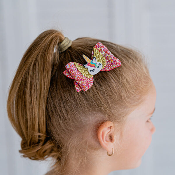 Photo81 Kroko-klamber ükssarvikuga punane