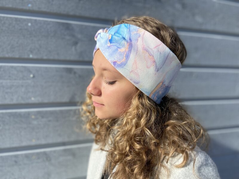 Meriinopeapael sinakas-roosad maalingud