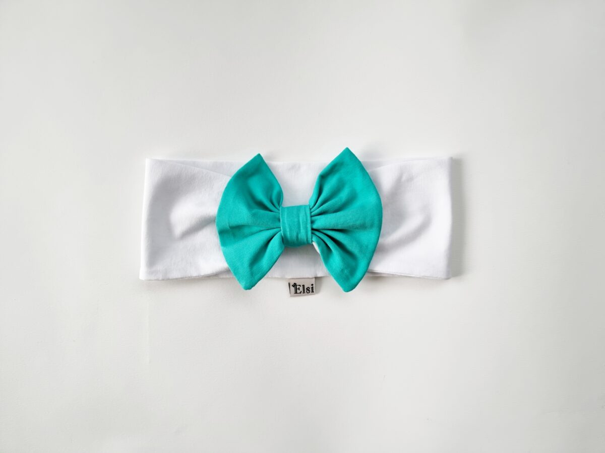 Valge peapael mündi lipsuga