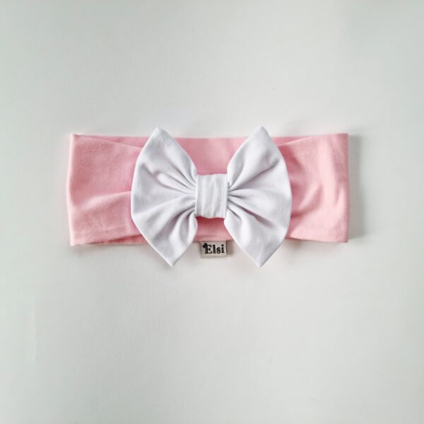 Heleroosa peapael valge lipsuga