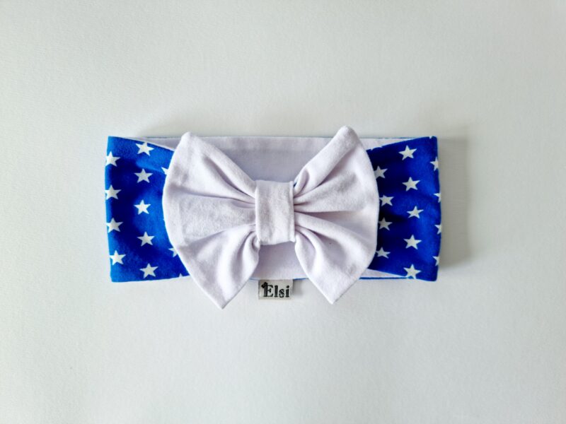 Tähekestega peapael valge lipsuga