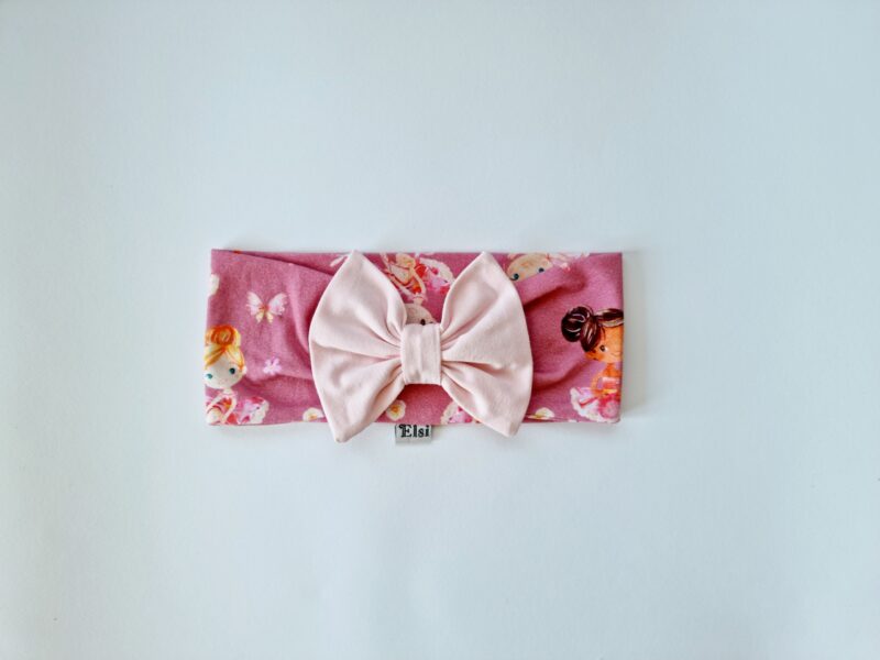 Baleriinidega peapael roosa lipsuga