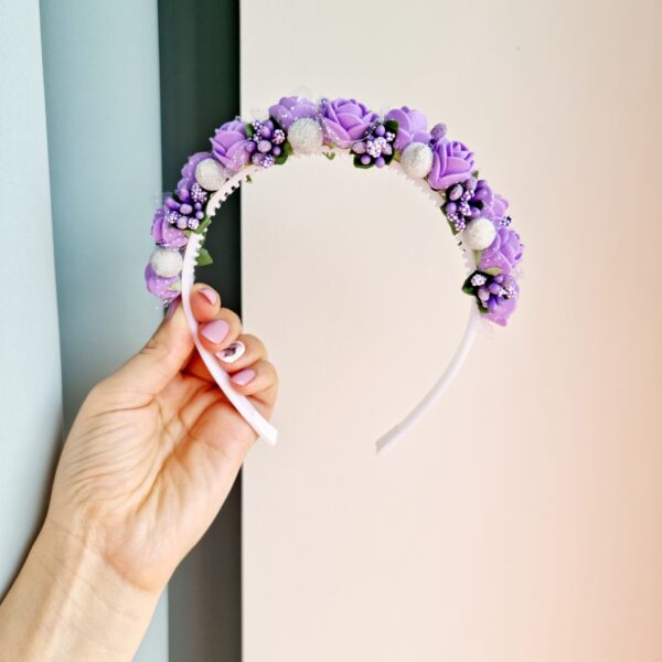 Lilla lilledega peavõru