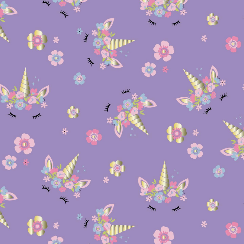 Lillad ükssarvikud lipsuga