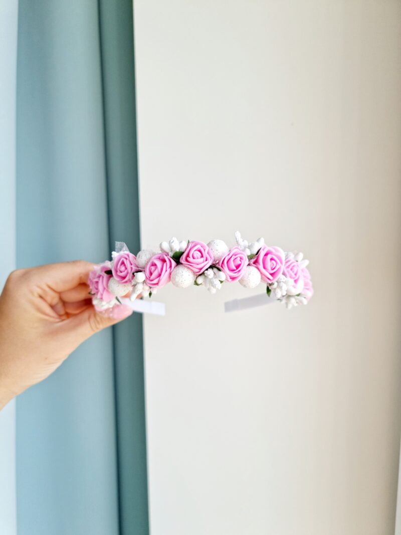 20220603_111550 Roosa-valge lilledega peavõru