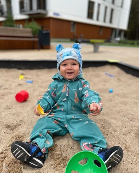 Sinakashall marmor (kõrvadega)