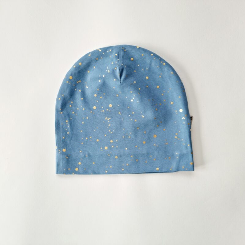 Sinisel kuldsed täpid