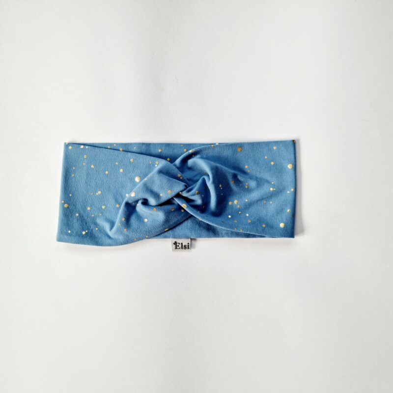 Sinisel kuldsed täpid