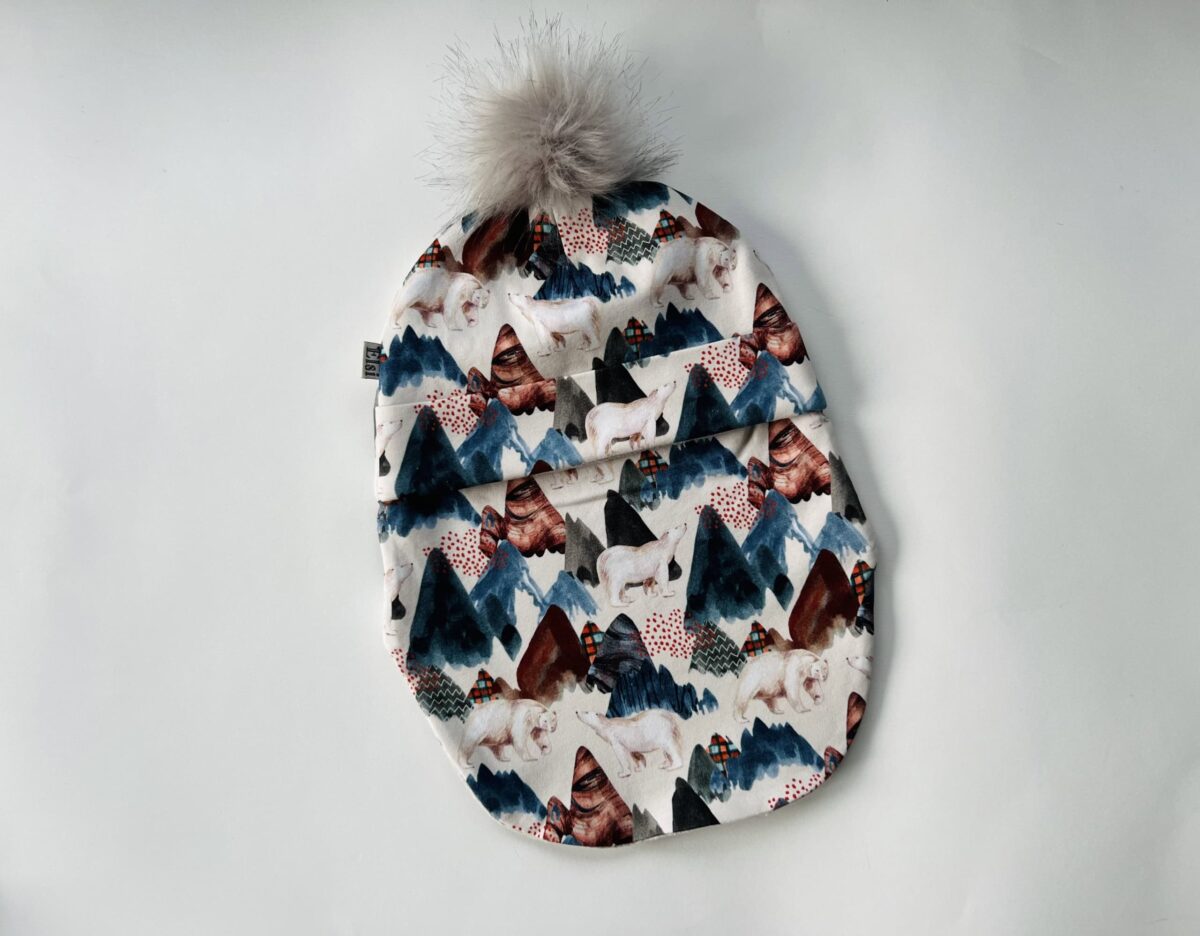 Karud ja mäed tutiga (fliisvooder)