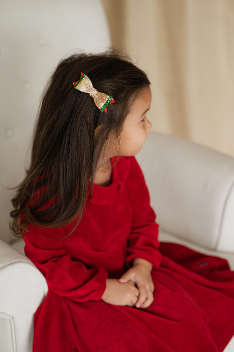 Kroko-klamber jõulutoonides