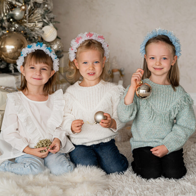 Photo90 Peavõru hõbedaste lumehelbekestega