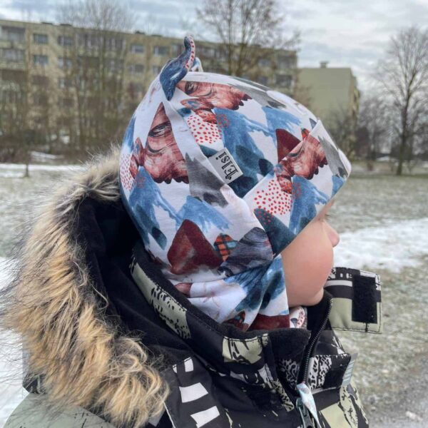 Karud ja mäed tutiga (fliisvooder)