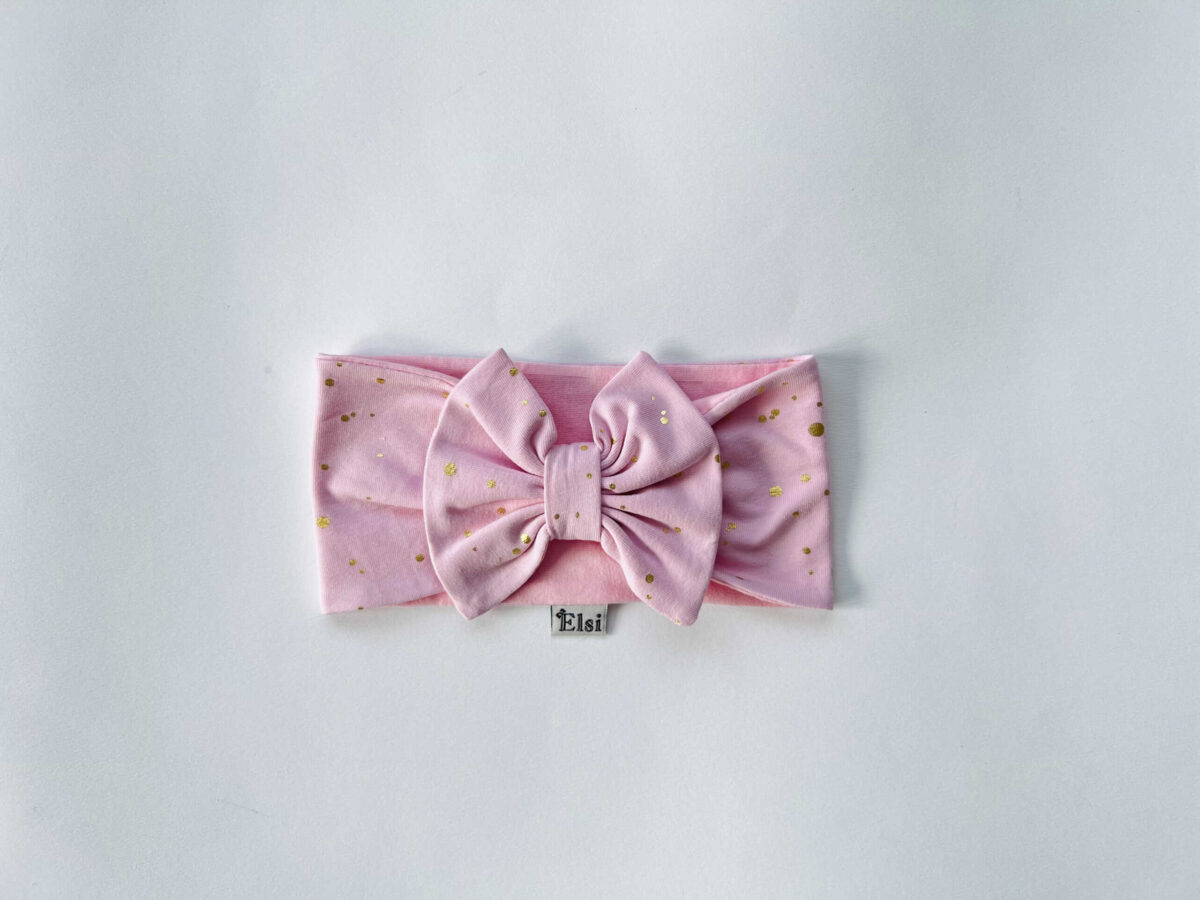 IMG_7286 Roosa kuldsete täppidega lipsuga