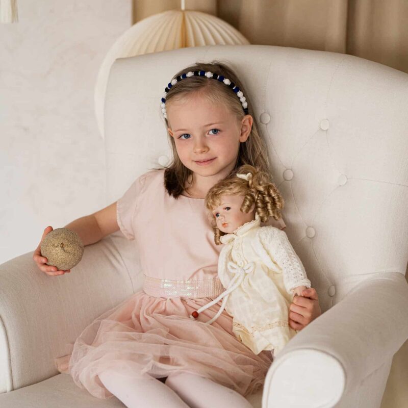 Photo228 Pärlitega peavõru sini-must-valge