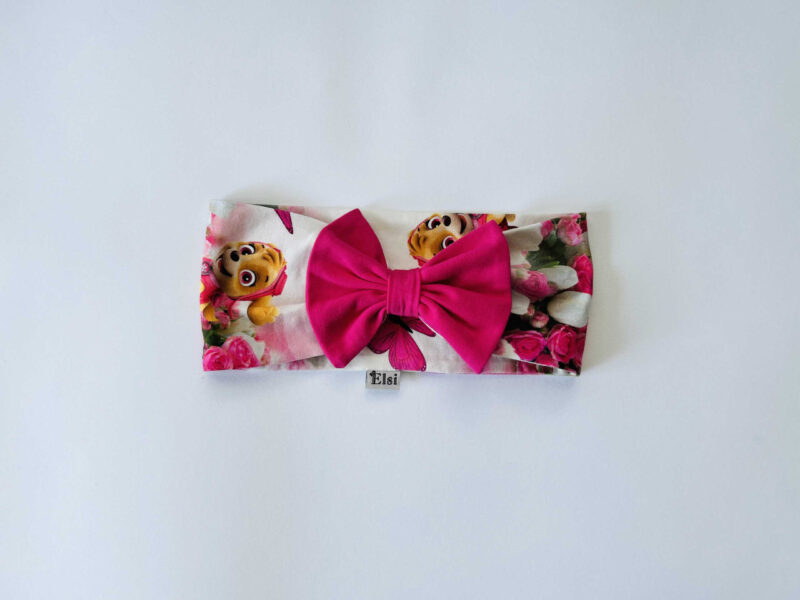 IMG_1580 Käpapatrulli peapael fuksiaroosa lipsuga