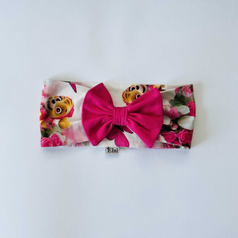 IMG_1580 Käpapatrulli peapael fuksiaroosa lipsuga