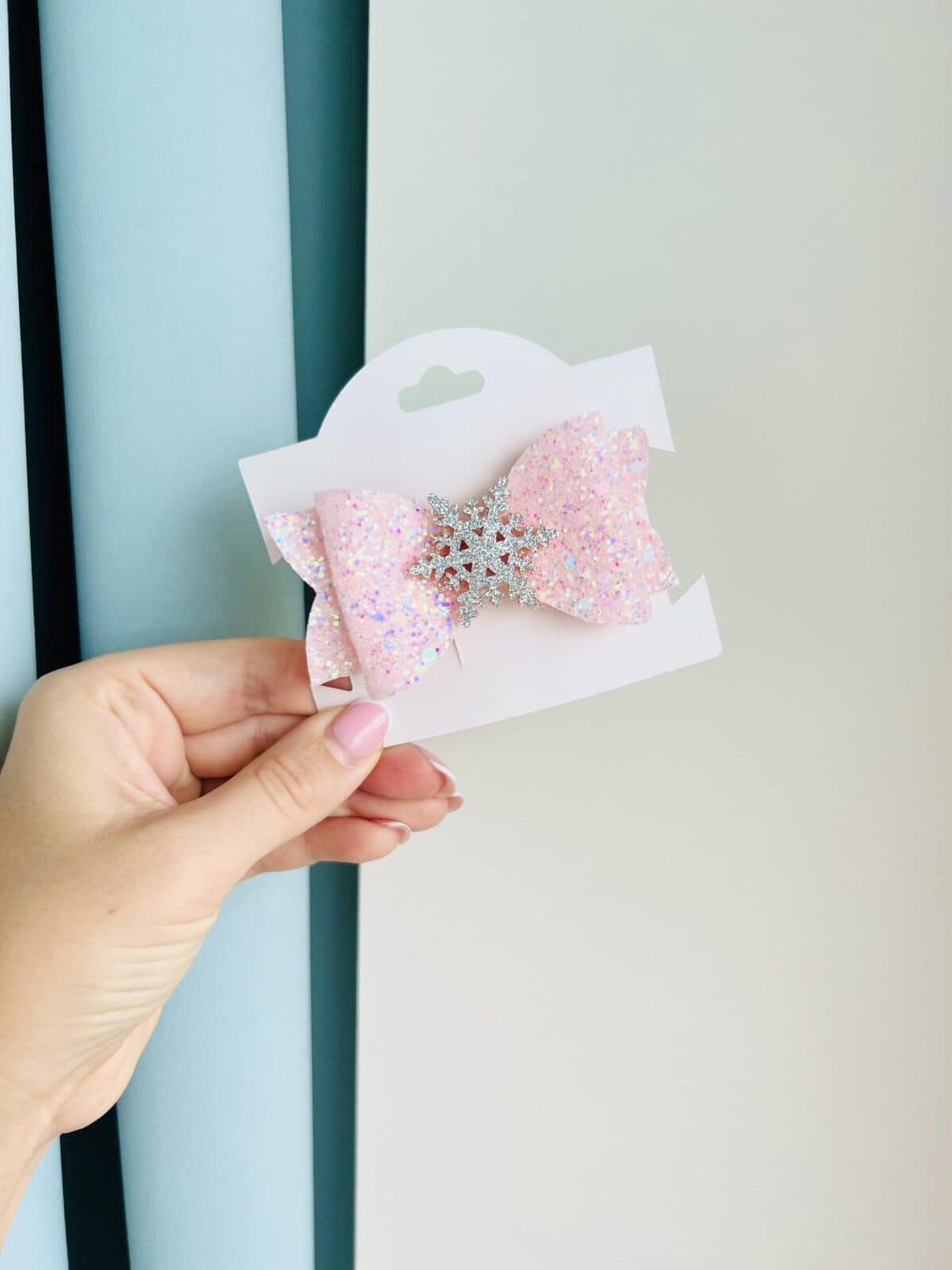 IMG_7049 Kroko-klamber hõbedase lumehelbega