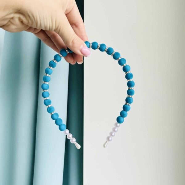 IMG_7320 Pärlitega peavõru tumemünt