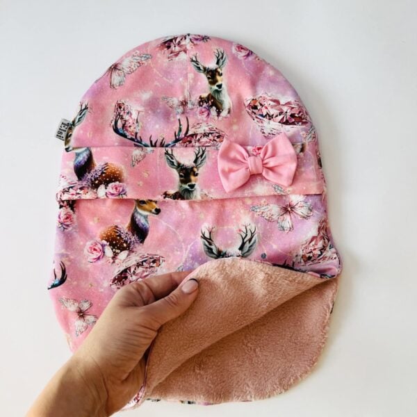 Roosal hirved lipsuga (fliisvooder)