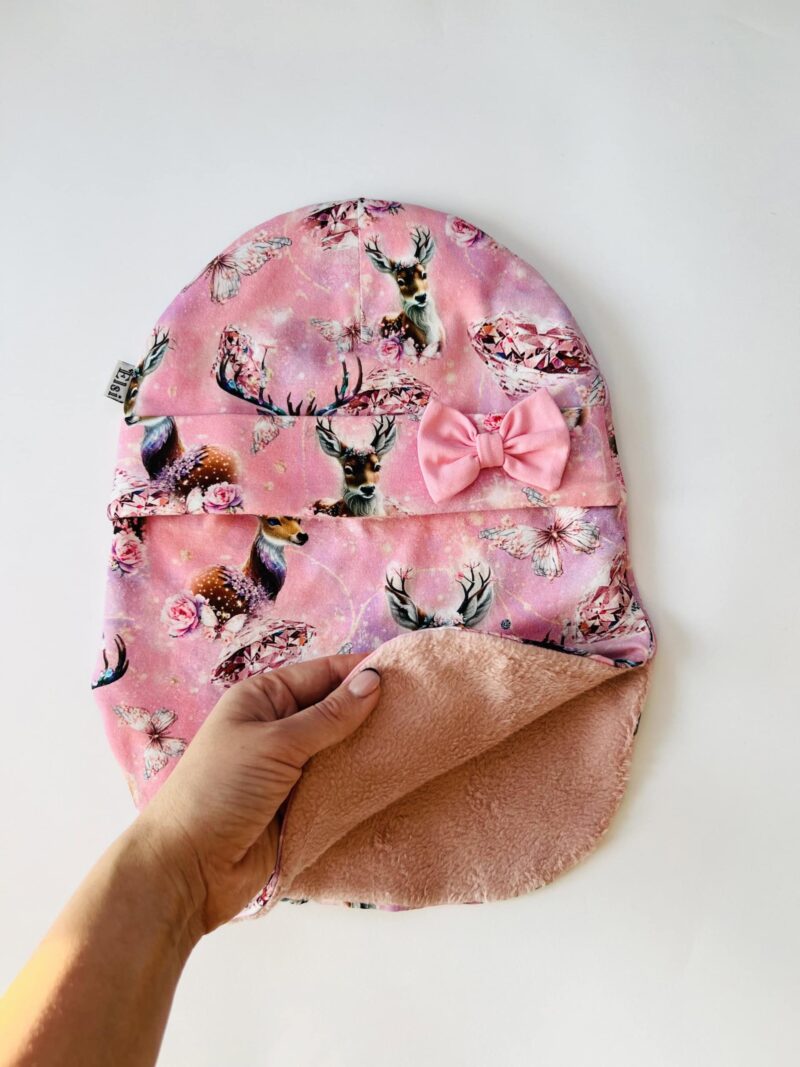 Roosal hirved lipsuga (fliisvooder)