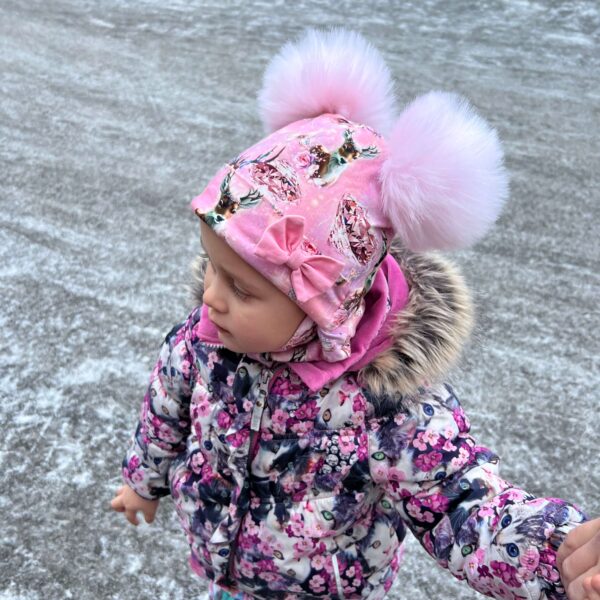 Fliisvoodriga tuukrimüts talveks