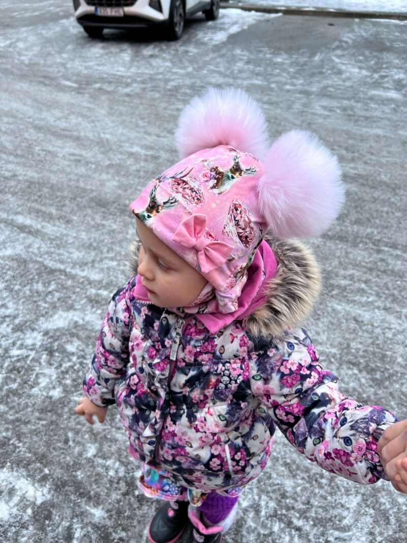 Fliisvoodriga tuukrimüts talveks