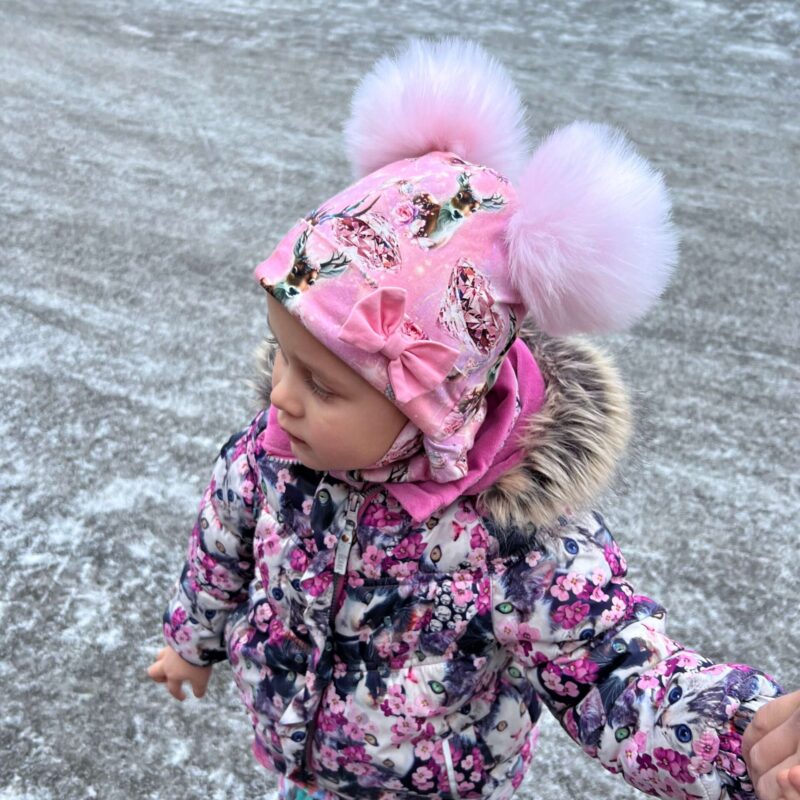 Fliisvoodriga tuukrimüts talveks