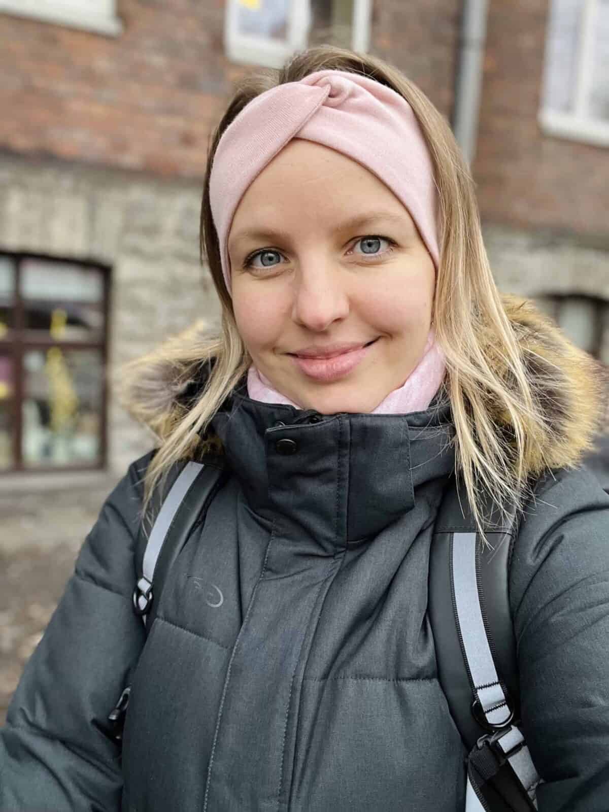 Meriinopeapael roosa