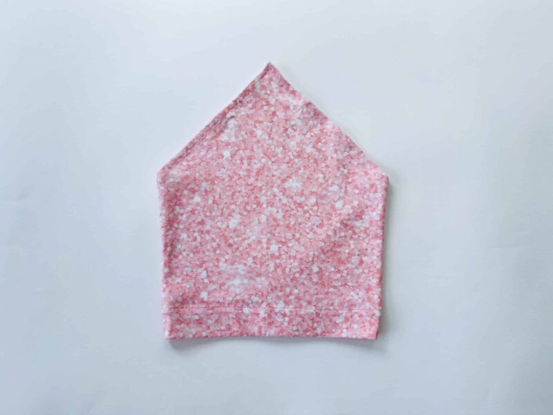 Pearätt roosa sädelus