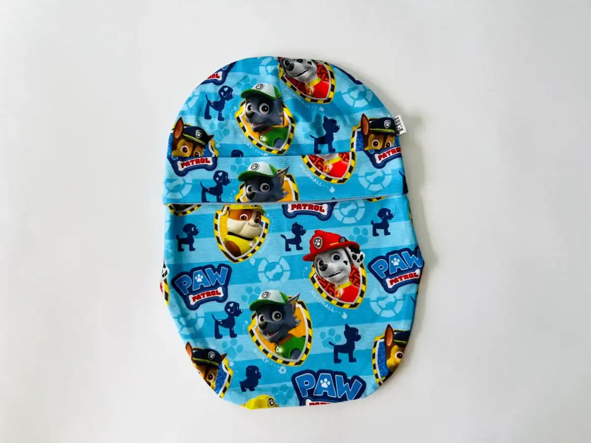 Käpapatrull helesinisel (fliisvooder)