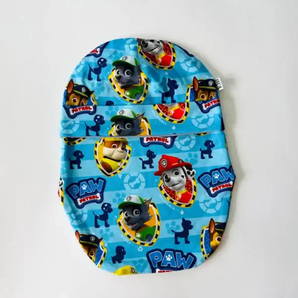 Käpapatrull helesinisel (fliisvooder)