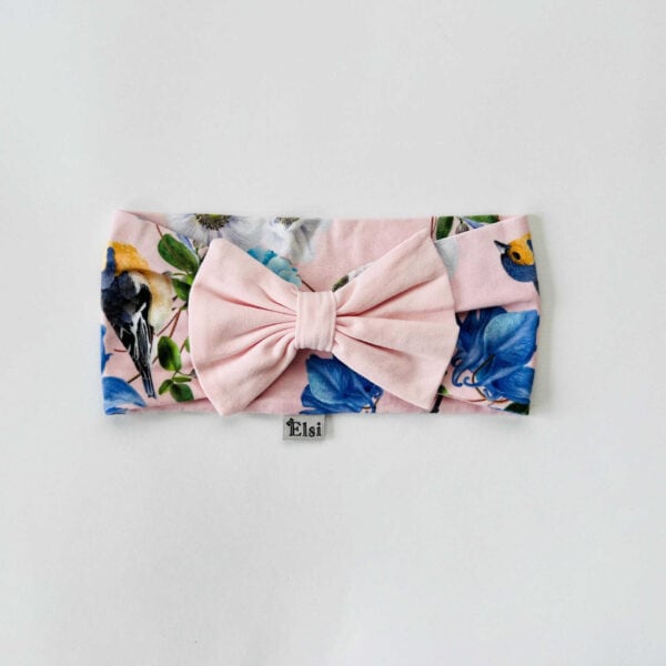 Linnukestega peapael lõheroosa lips