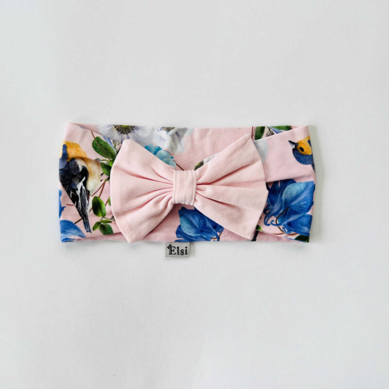 Linnukestega peapael lõheroosa lips