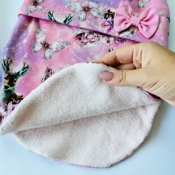 Roosal hirved lipsuga (fliisvooder)