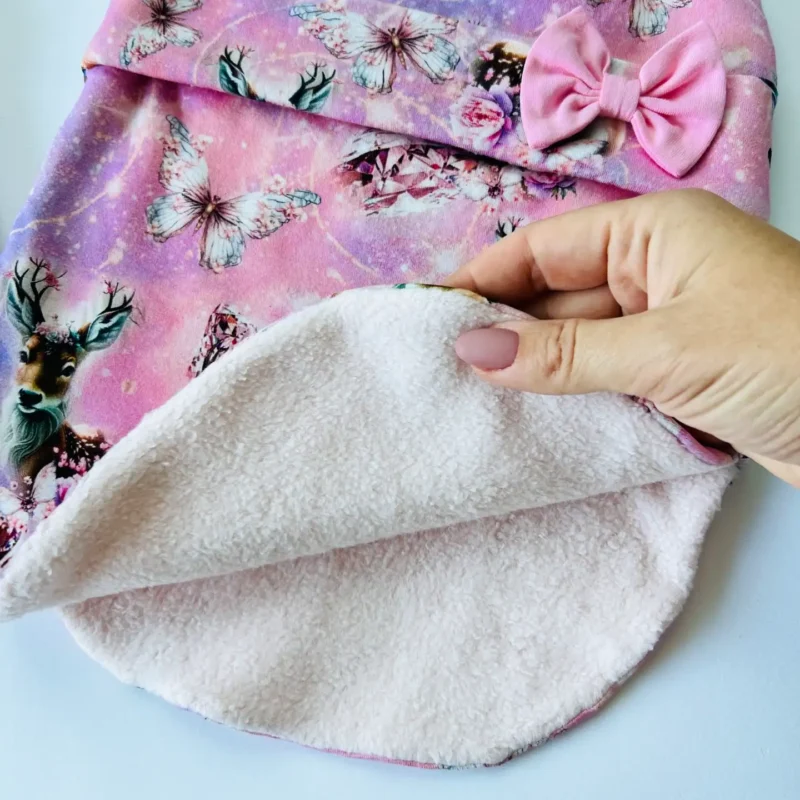 Roosal hirved lipsuga (fliisvooder)