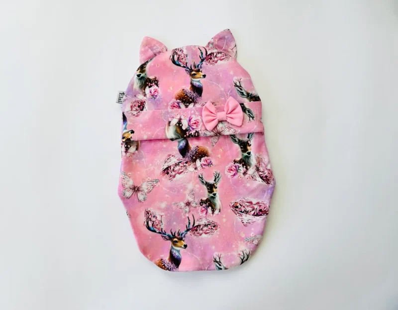 Roosal hirved lipsuga (fliisvooder)