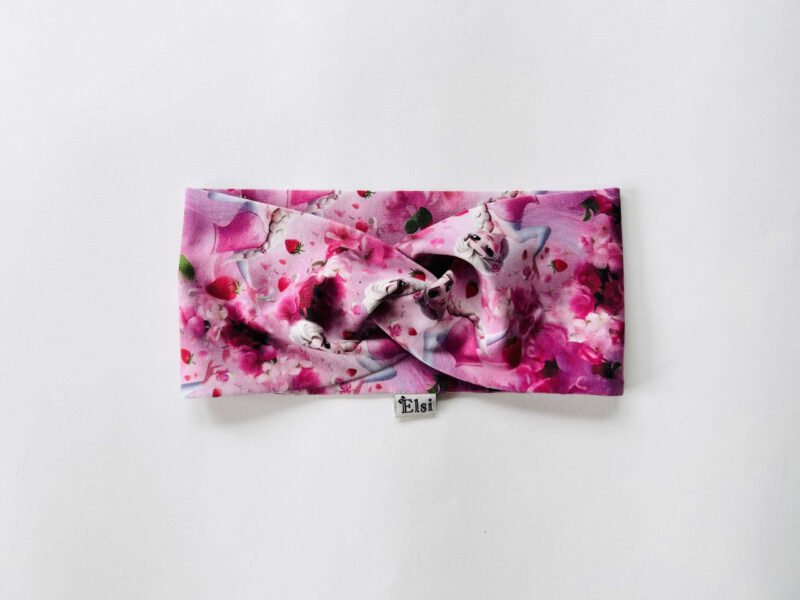 Roosa Elsa lilledega