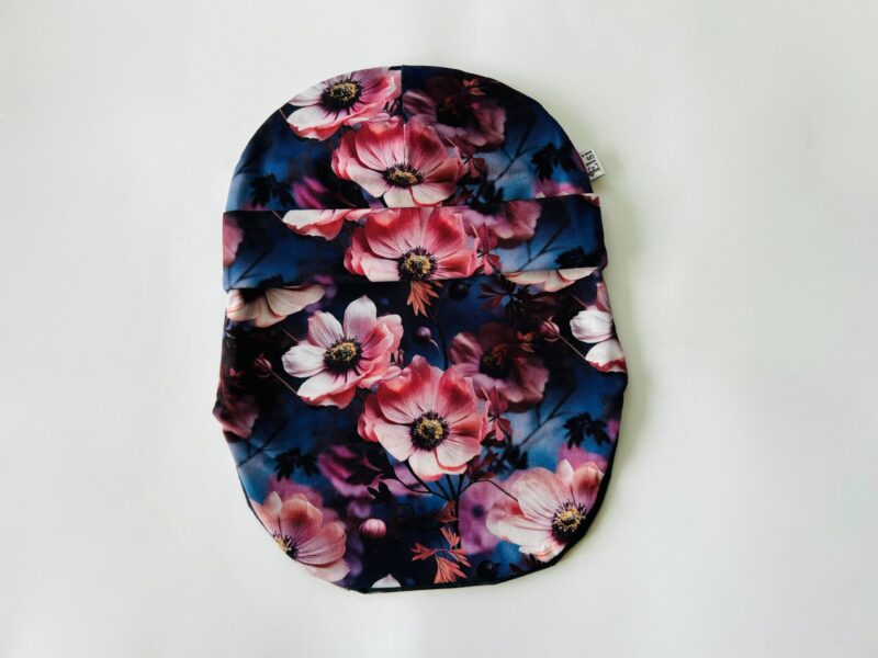 Topeltpuuvillane lilledega tuukrimüts