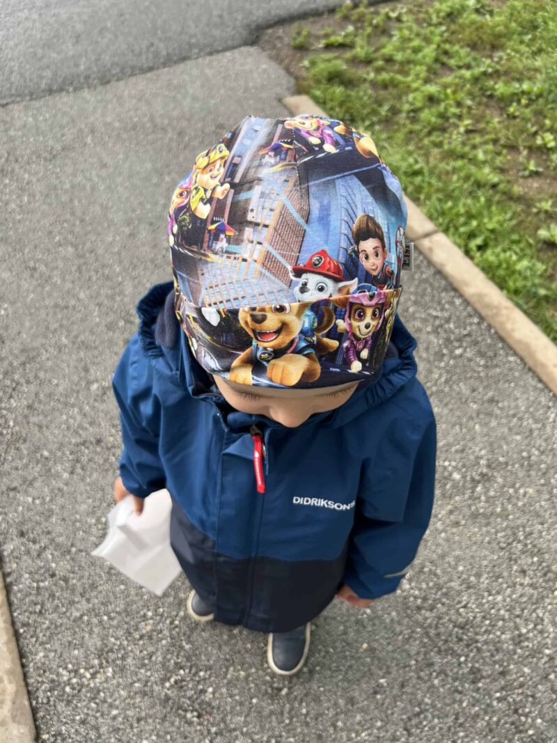 Topeltpuuvillane käpapatrulli tuukrimüts