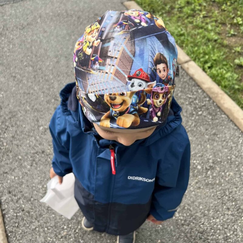 Topeltpuuvillane käpapatrulli tuukrimüts